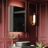 58000 Bastille Cabinet 60 - Black Chrome