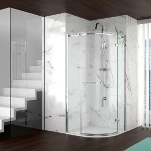 Meryln 8 Series Frameless 1 Door Quadrant