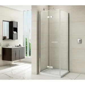 Merlyn 8 Series Frameless Hinged Bifold Shower Door