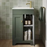Kingsbury Cloakroom Green