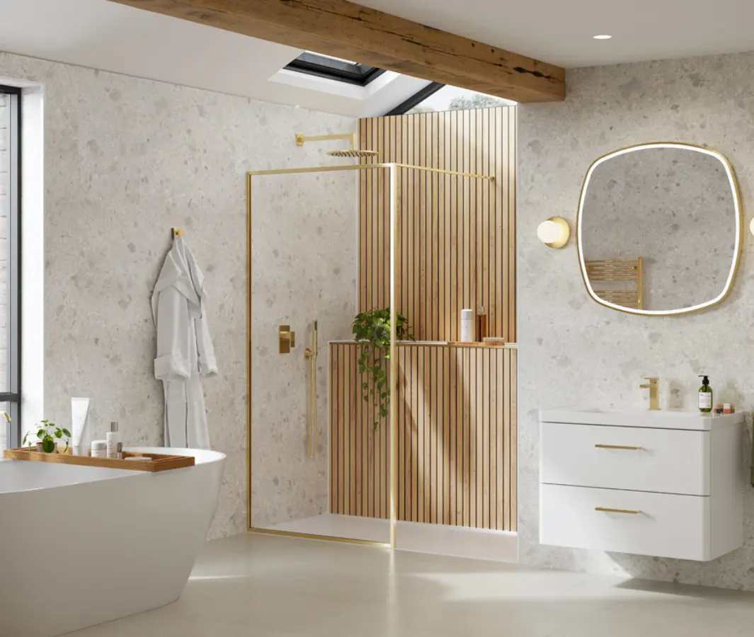 Meryln 6 Series Sleek | Framed Wetroom Panels