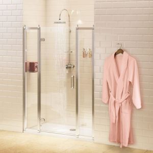 Burlington Hinged Door & In-line Panel