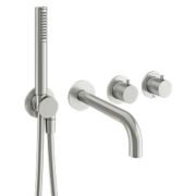 Crosswater MPRO Module 2 Outlet 2 Handle Shower Valve, Bath Spout & Handset
