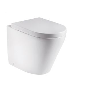 Matrix Bathrooms Zoe Rimless FLOOR Pan & Seat